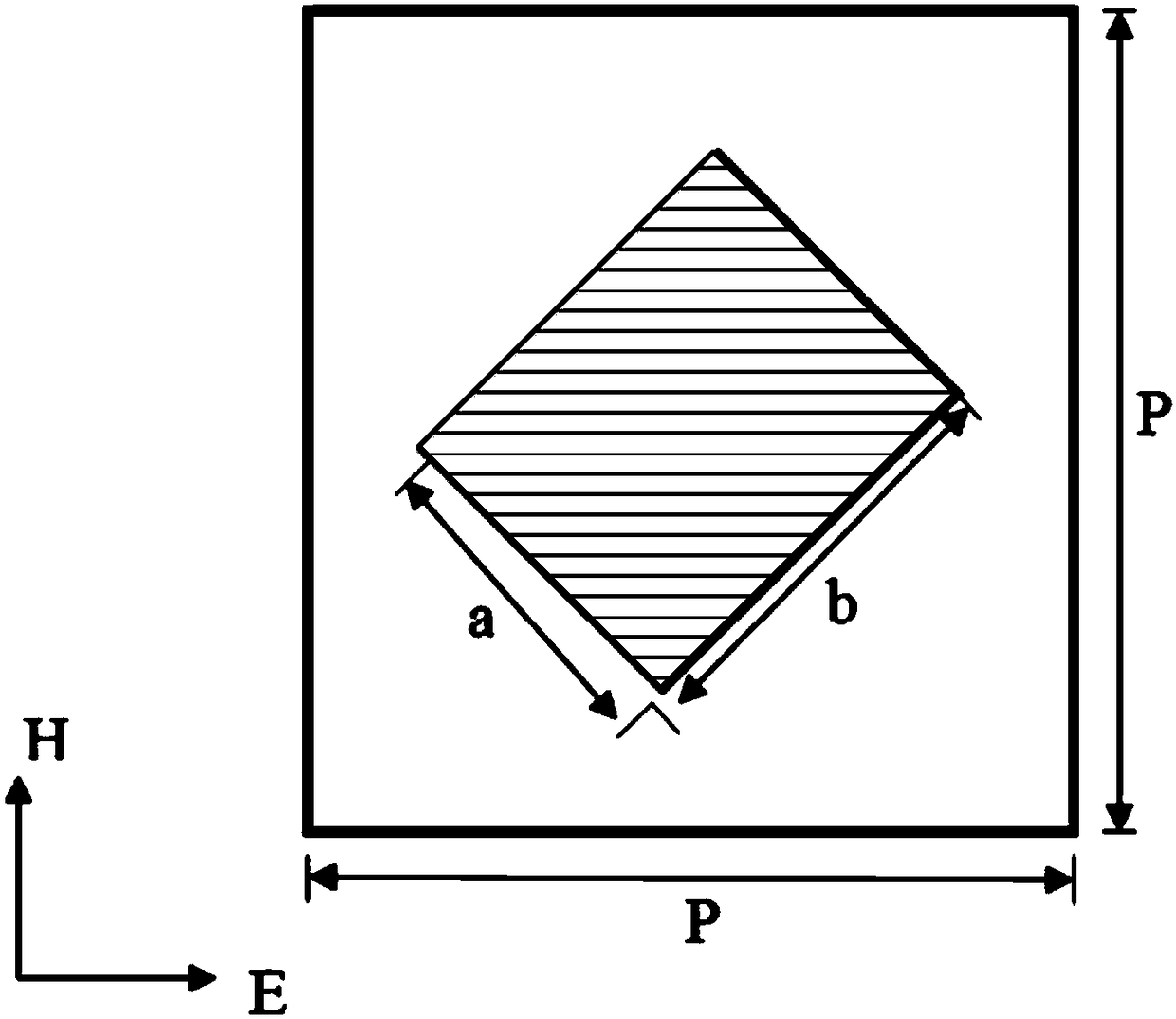 Optical device structural unit and optical device for visible light band conversion