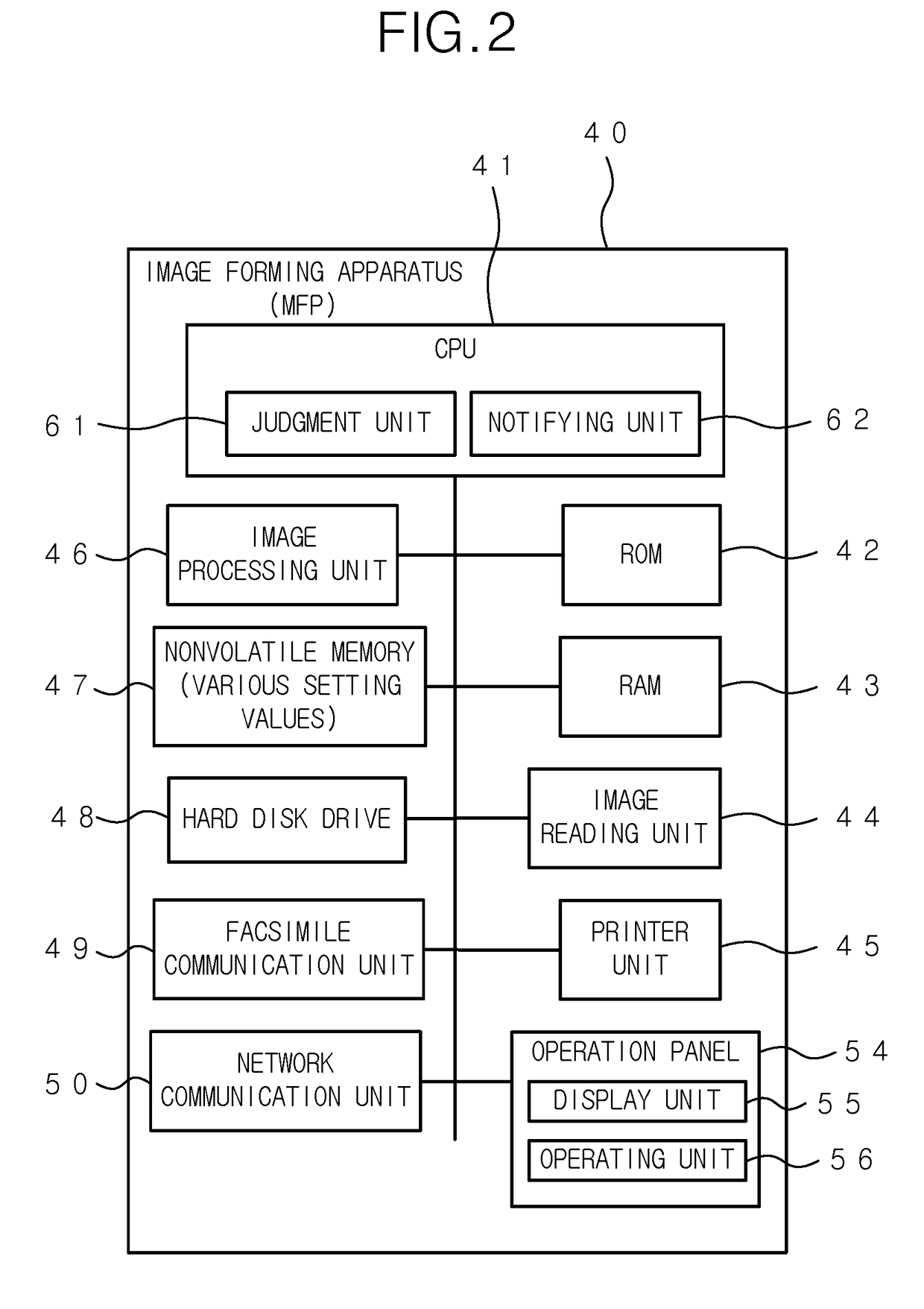 Image forming apparatus and lifetime judgment system