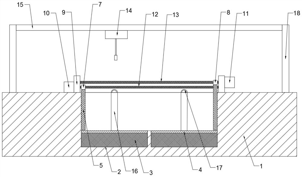 Ecological breeding device for Jindrum fish