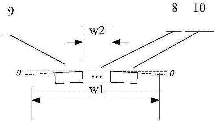 Megahertz-level wide-beam high-power transmission-reception integrated acoustic array