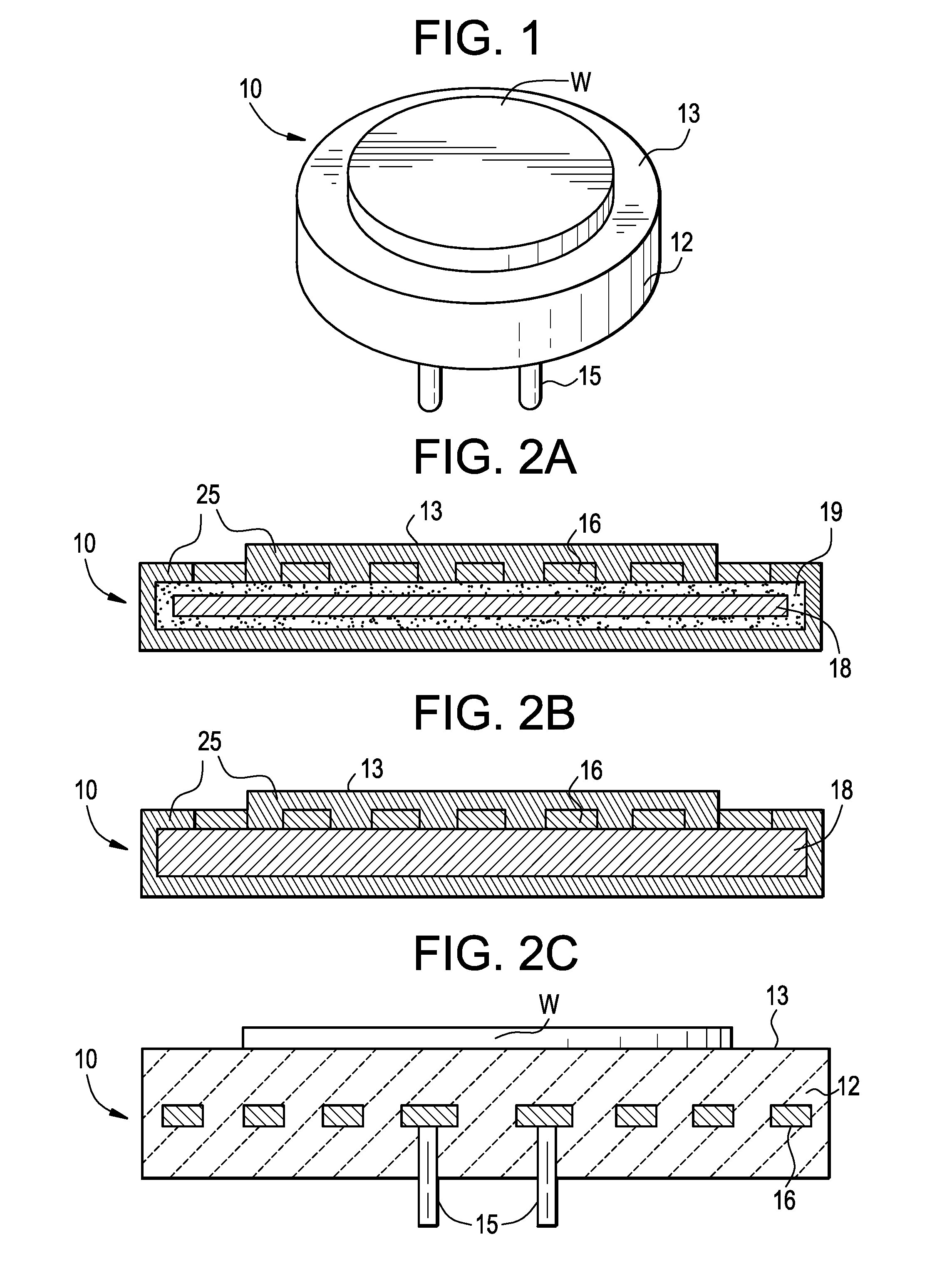 Corrosion resistant wafer processing apparatus and method for making thereof