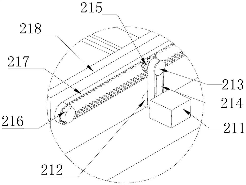 Hardware casting demolding device and demolding process thereof