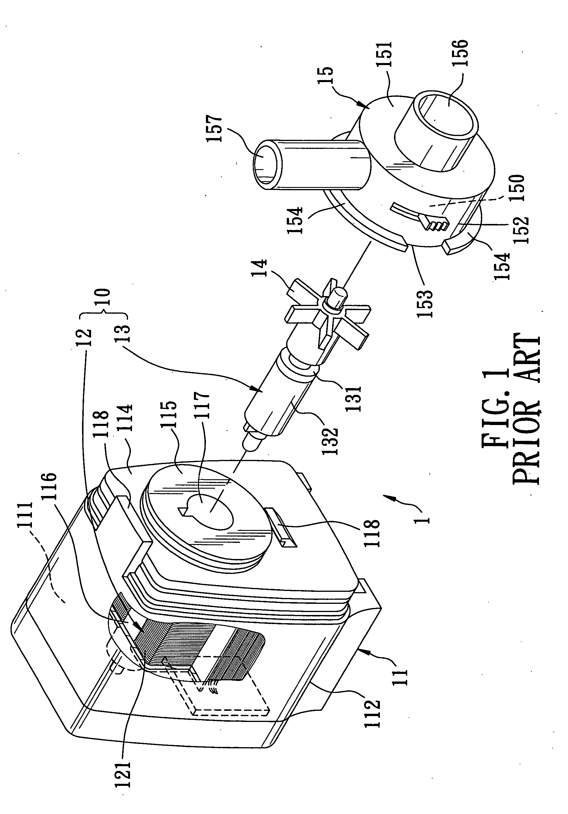 Brushless motor pump