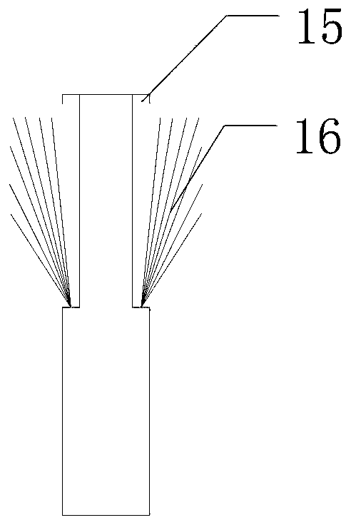 Highway green dust reduction and environmental protection construction structure and its construction method