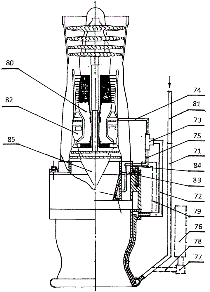 Two regenerative cooling afterburners with sound cavities and application thereof