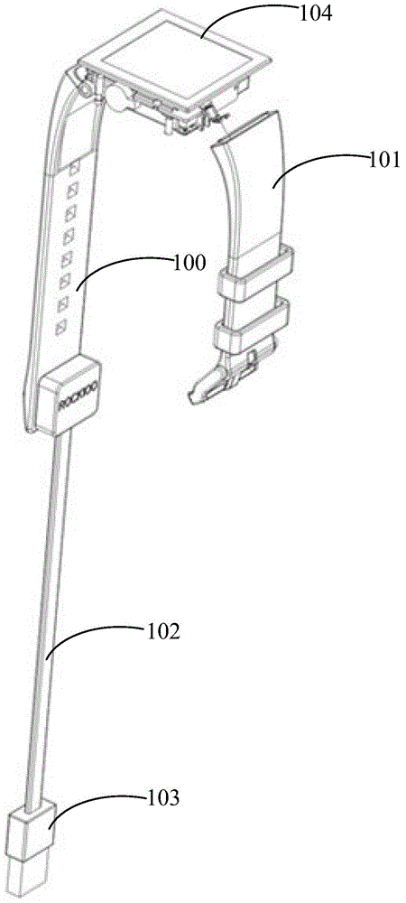 Watchband and transmission device applied to smart watch