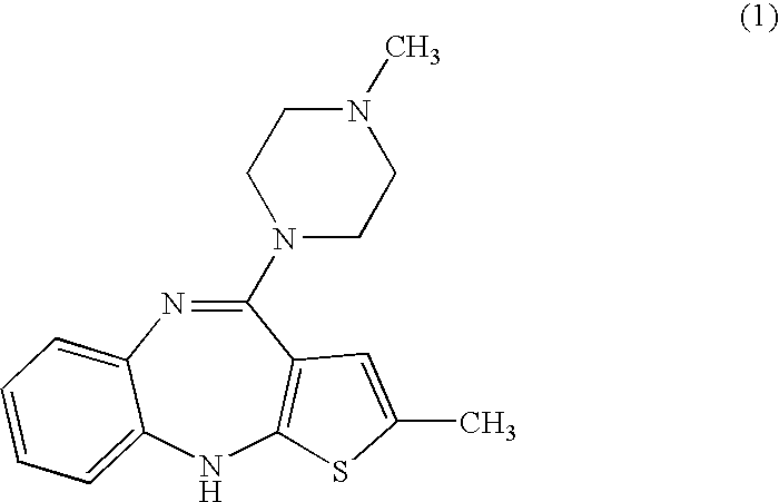Process and composition for making olanzapine form i