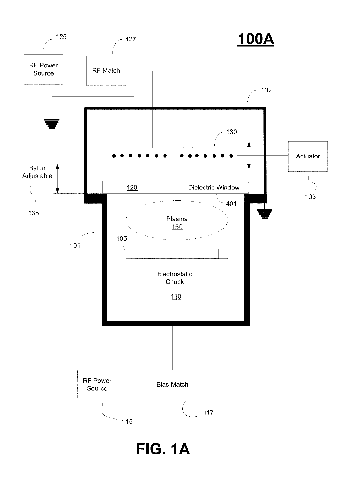 RF antenna producing a uniform near-field Poynting vector