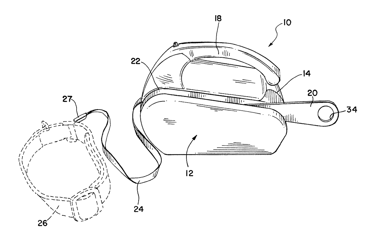 Combination pet leash and waste pickup device