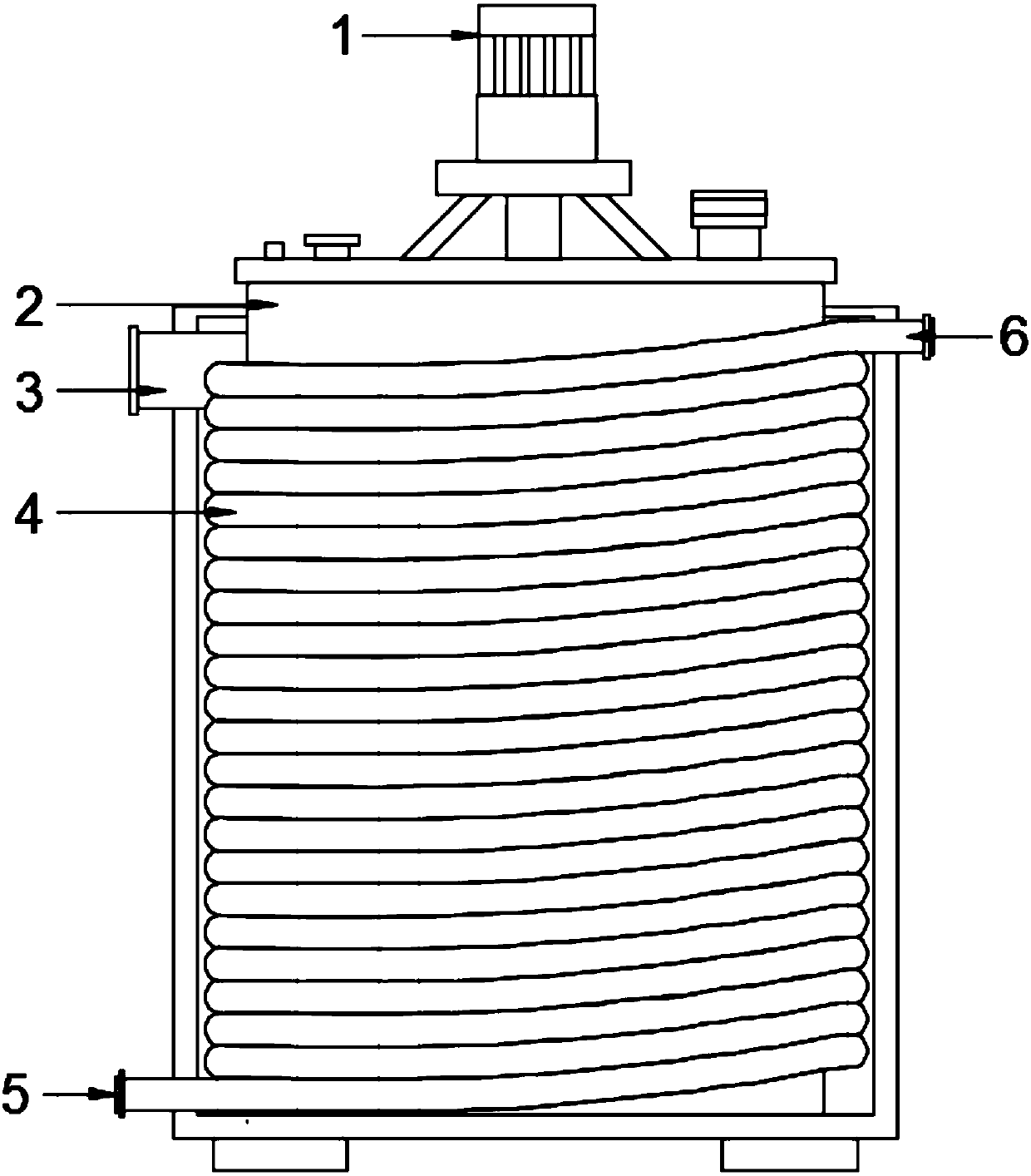 Chemical solution crystallization and purification device