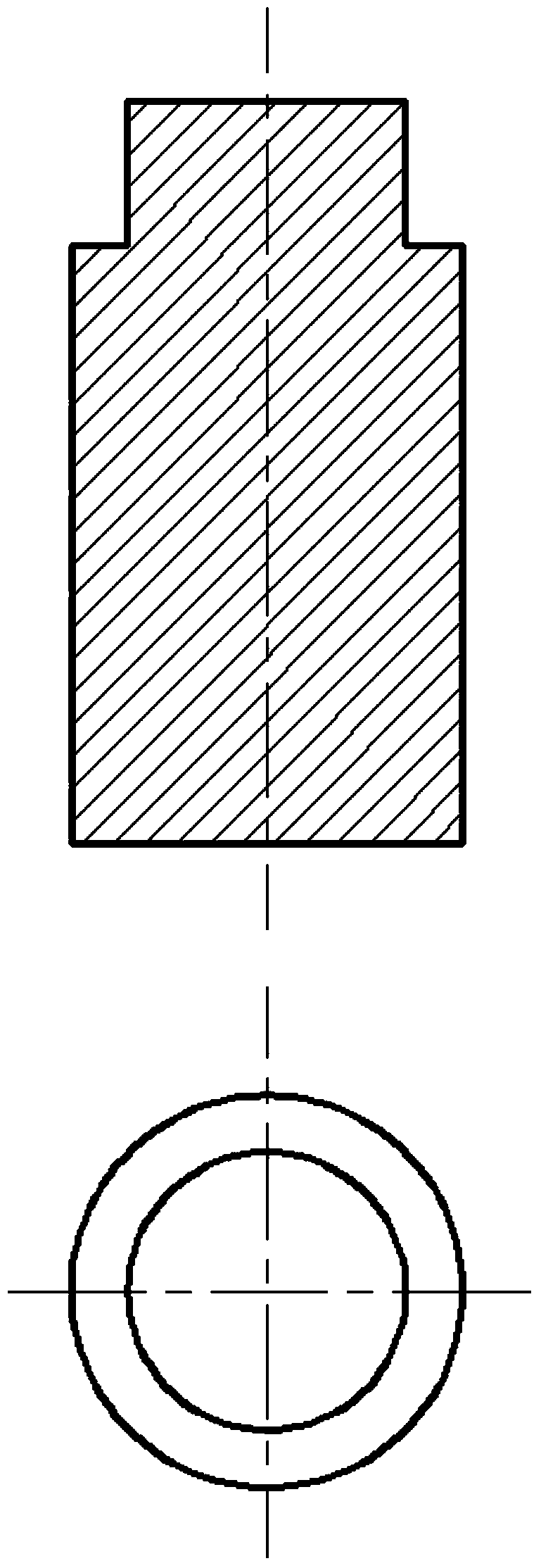 Establishment method of high-strength steel plate thermoforming limit diagram