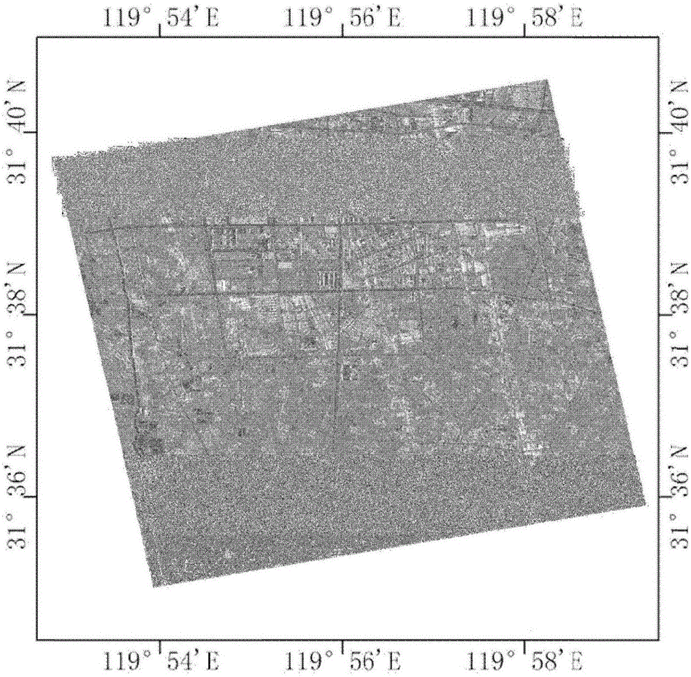 Method for carrying out inversion on urban area building sedimentation on the basis of morphological gradient