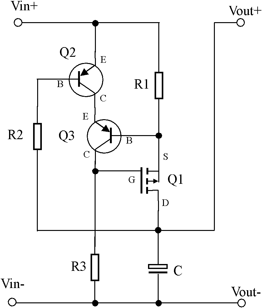 Surging suppression circuit