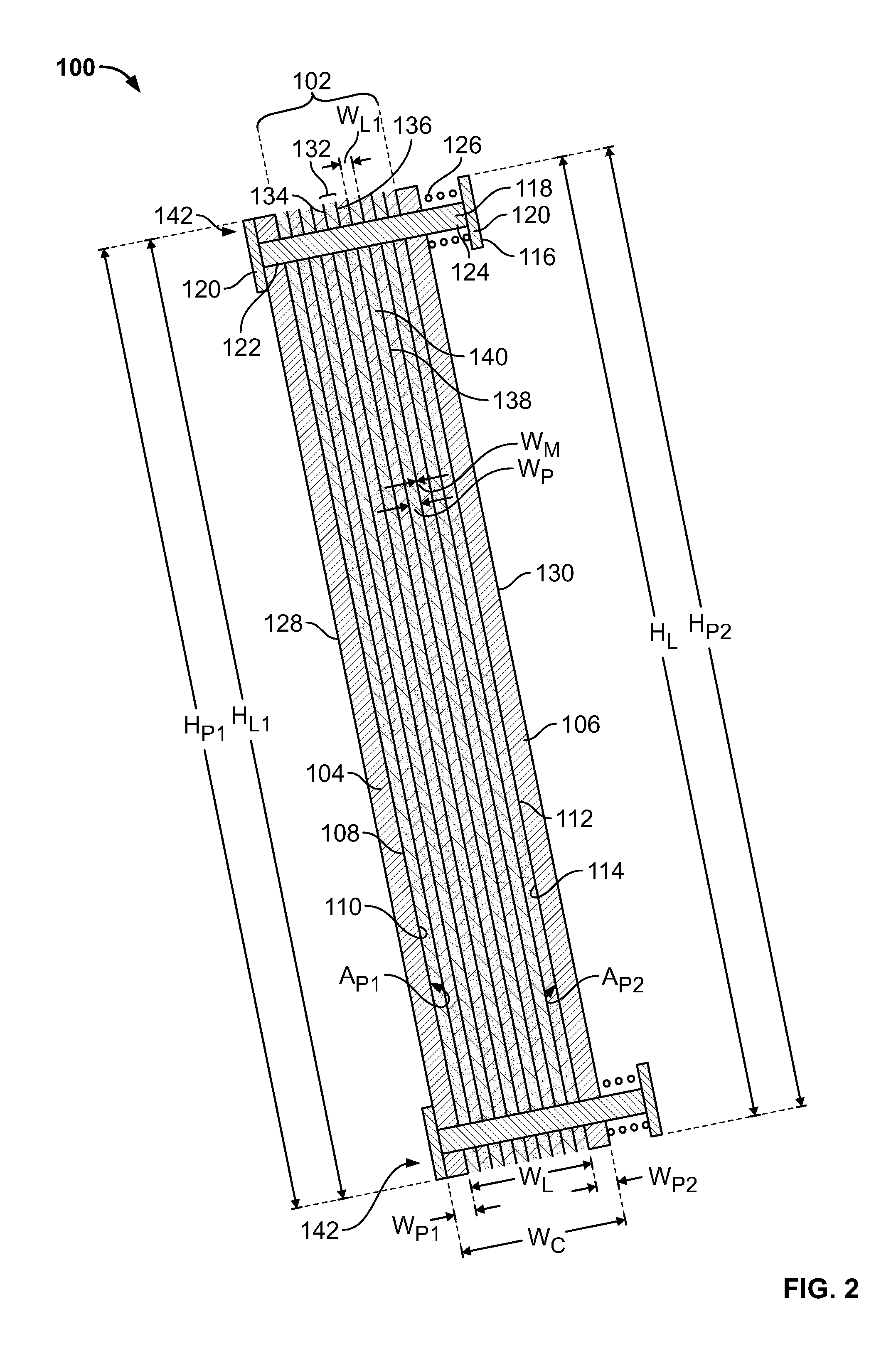 Secondary collimator and method of assembling the same