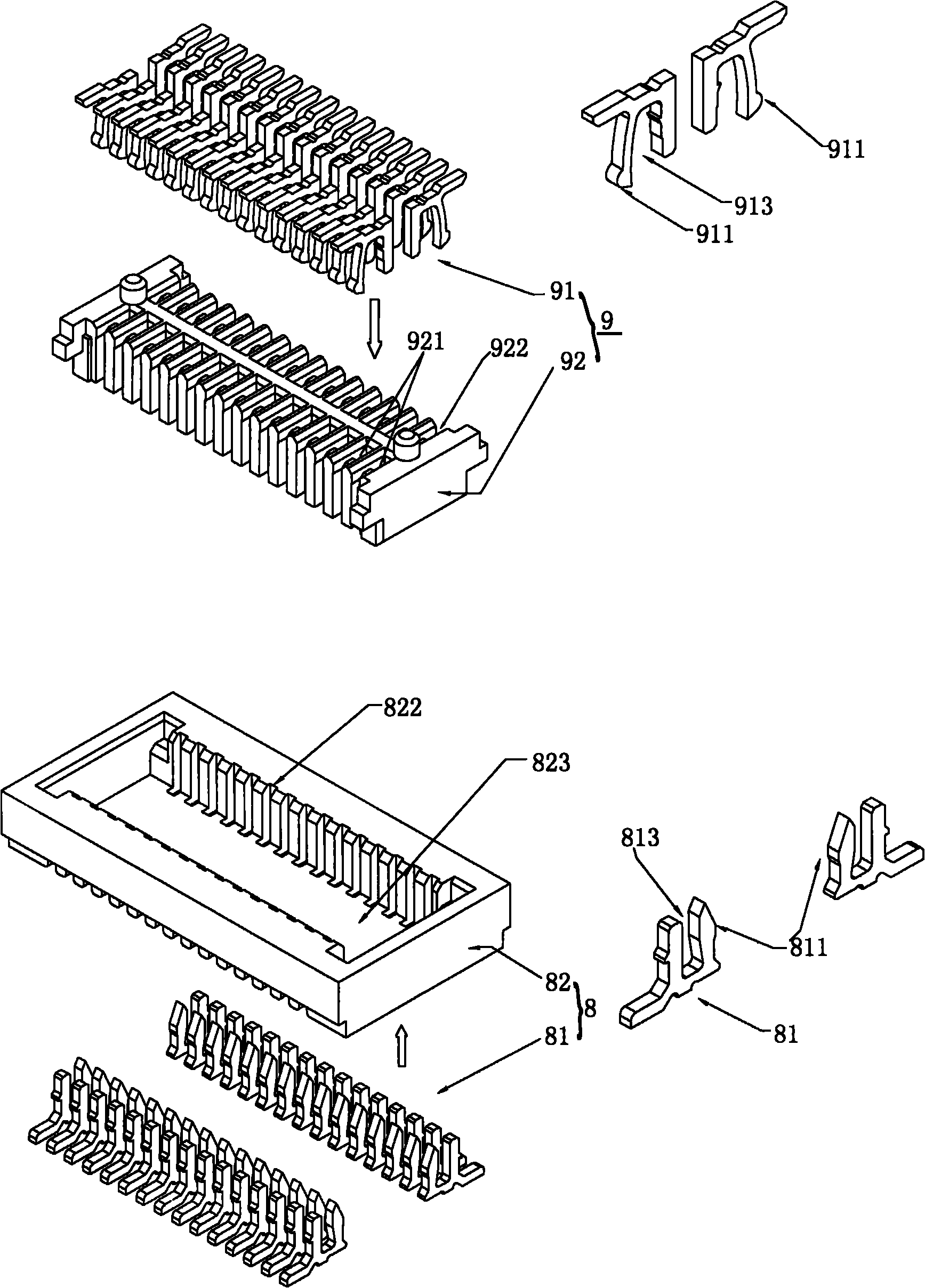 BTB (Board to Board) connector