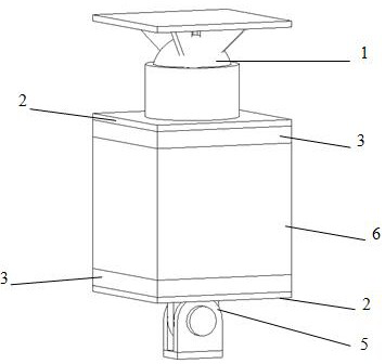 Power transmission tower and insulator connecting device based on hydraulic dampers