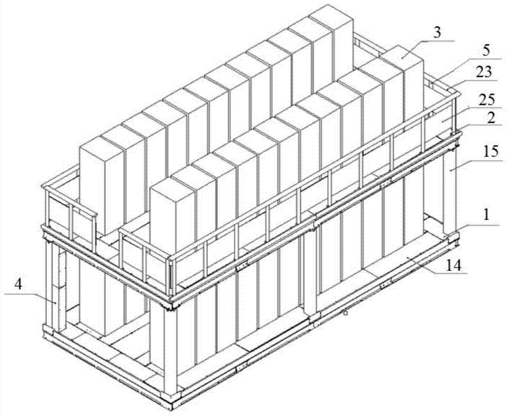 A multi-layer platform for electric equipment