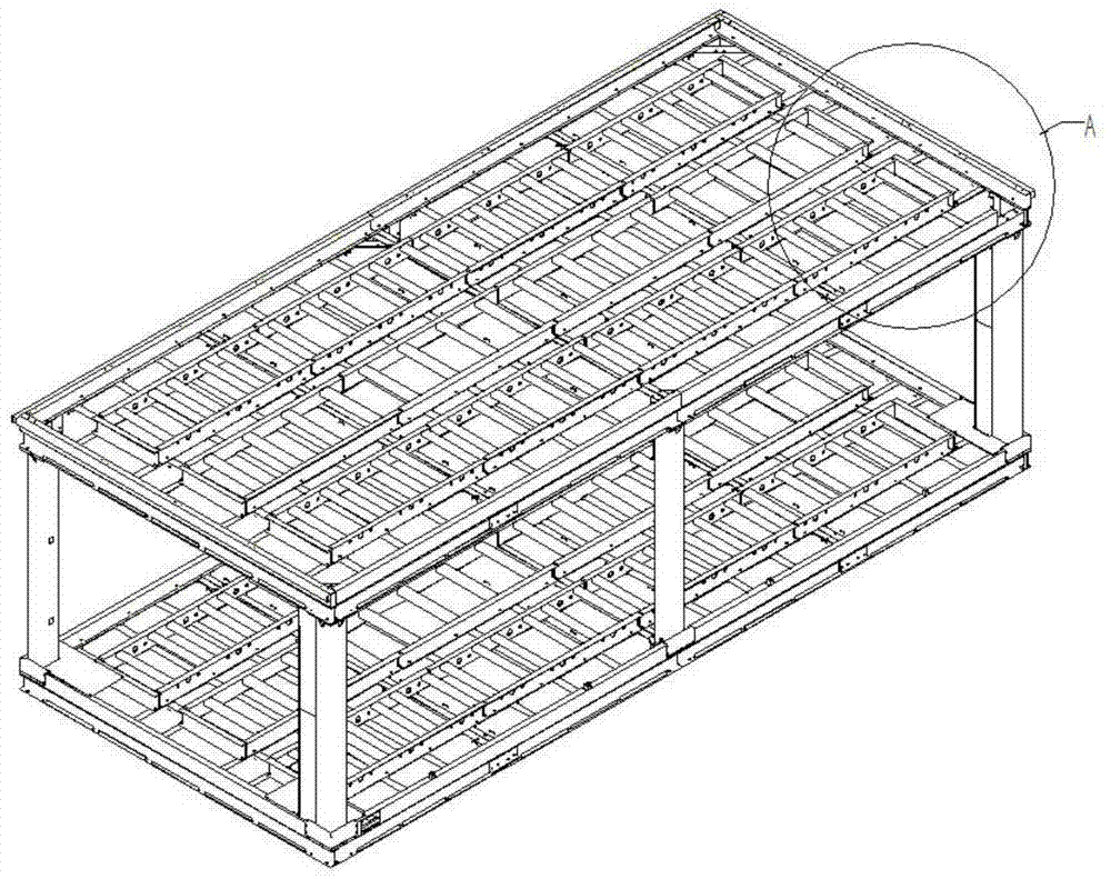 A multi-layer platform for electric equipment