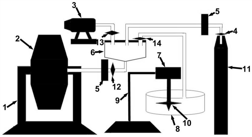 A powder metallurgy brake pad matched with a carbon-ceramic brake disc and its preparation method