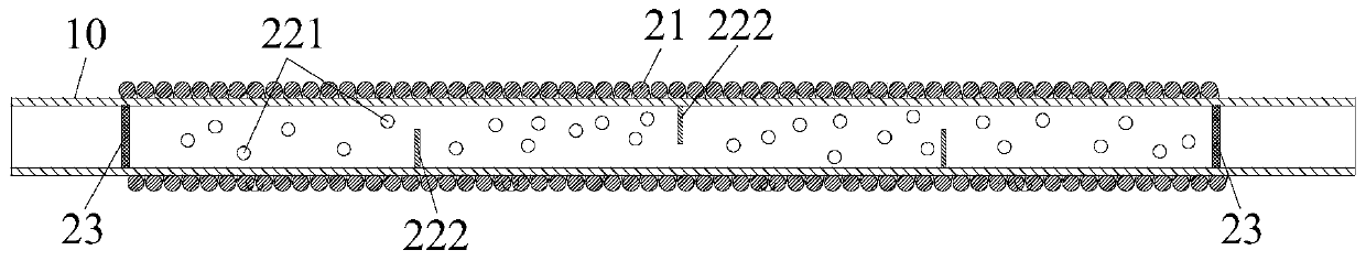 Electromagnetic heating device, fluid pipeline and temperature adjusting equipment