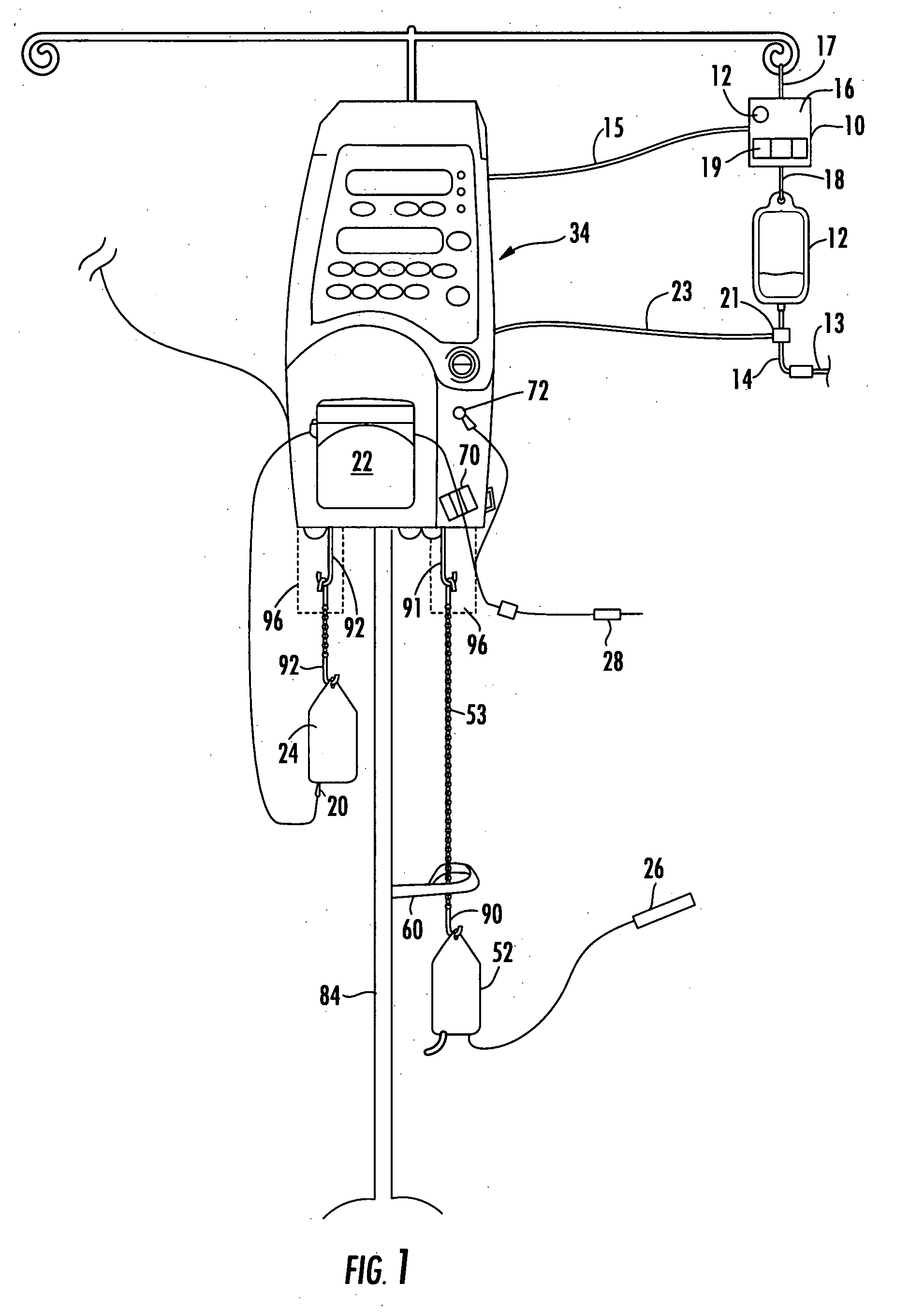 Patient hydration/fluid administration system and method