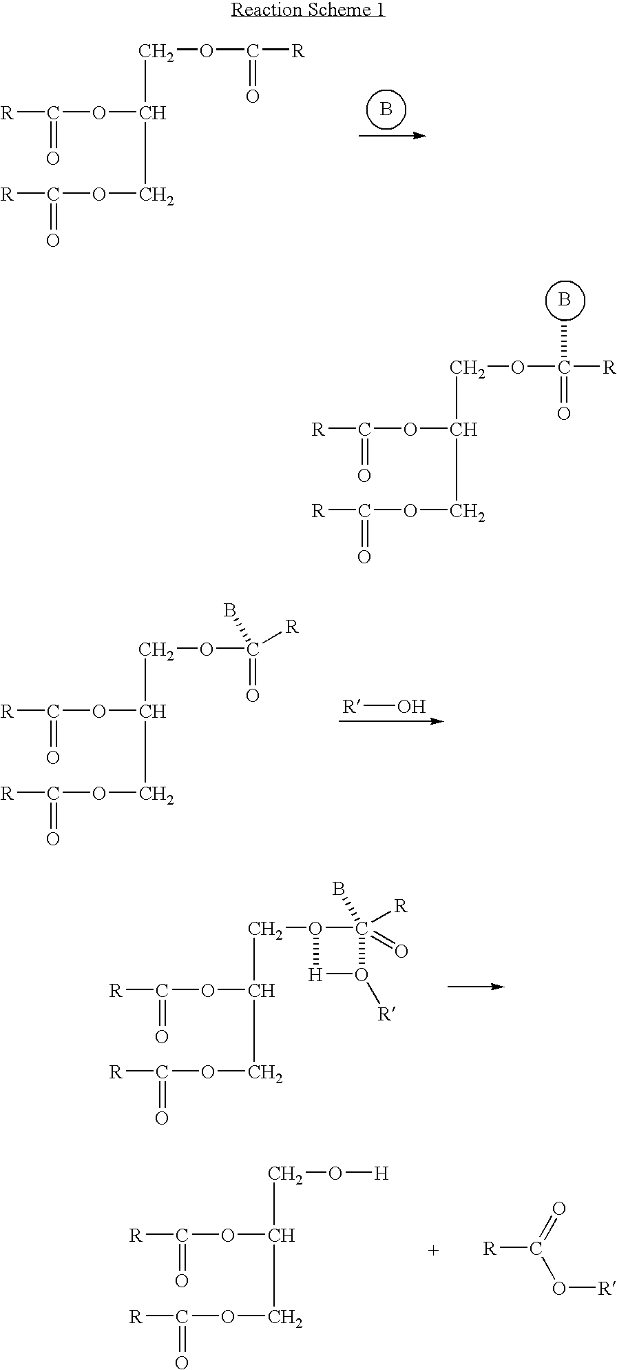 Process for producing alkylester of fatty acid in a single-phase continuous process