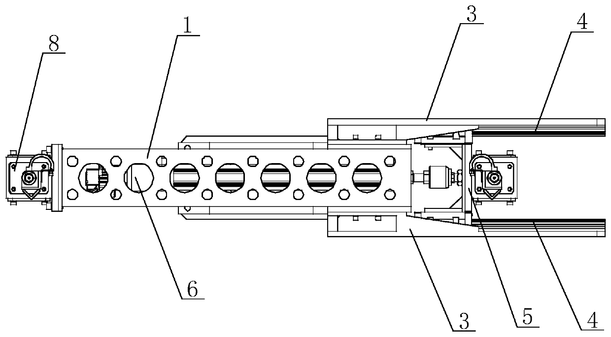 Spraying and carrying mechanism for vehicle trunk plates