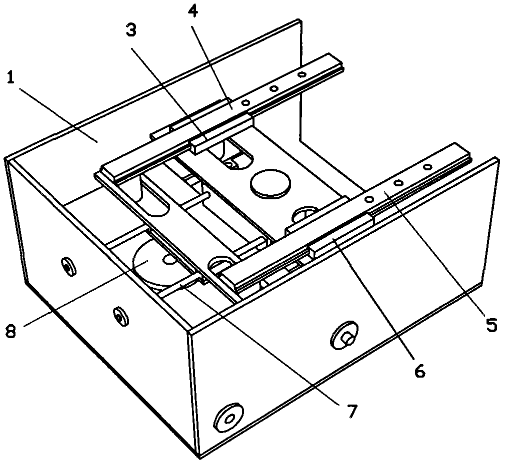 Multistation feeding device of punching machine