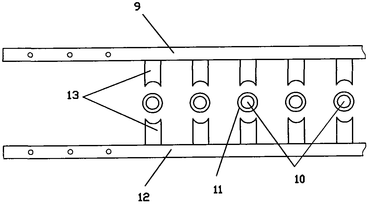 Multistation feeding device of punching machine