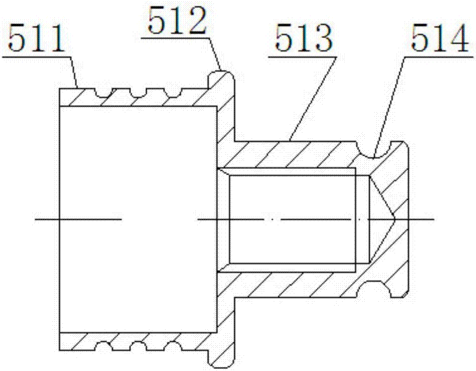 Separable connector used for intelligent power grid monitoring system