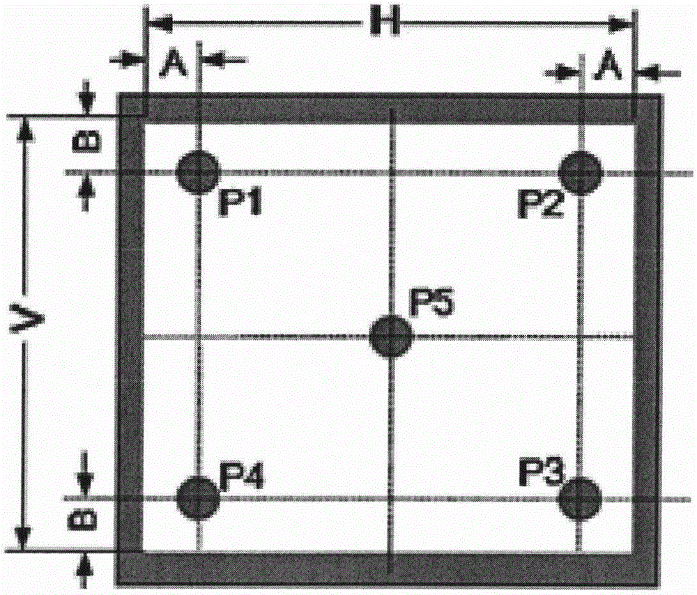 Detection method for naked eye 3D tablet computers