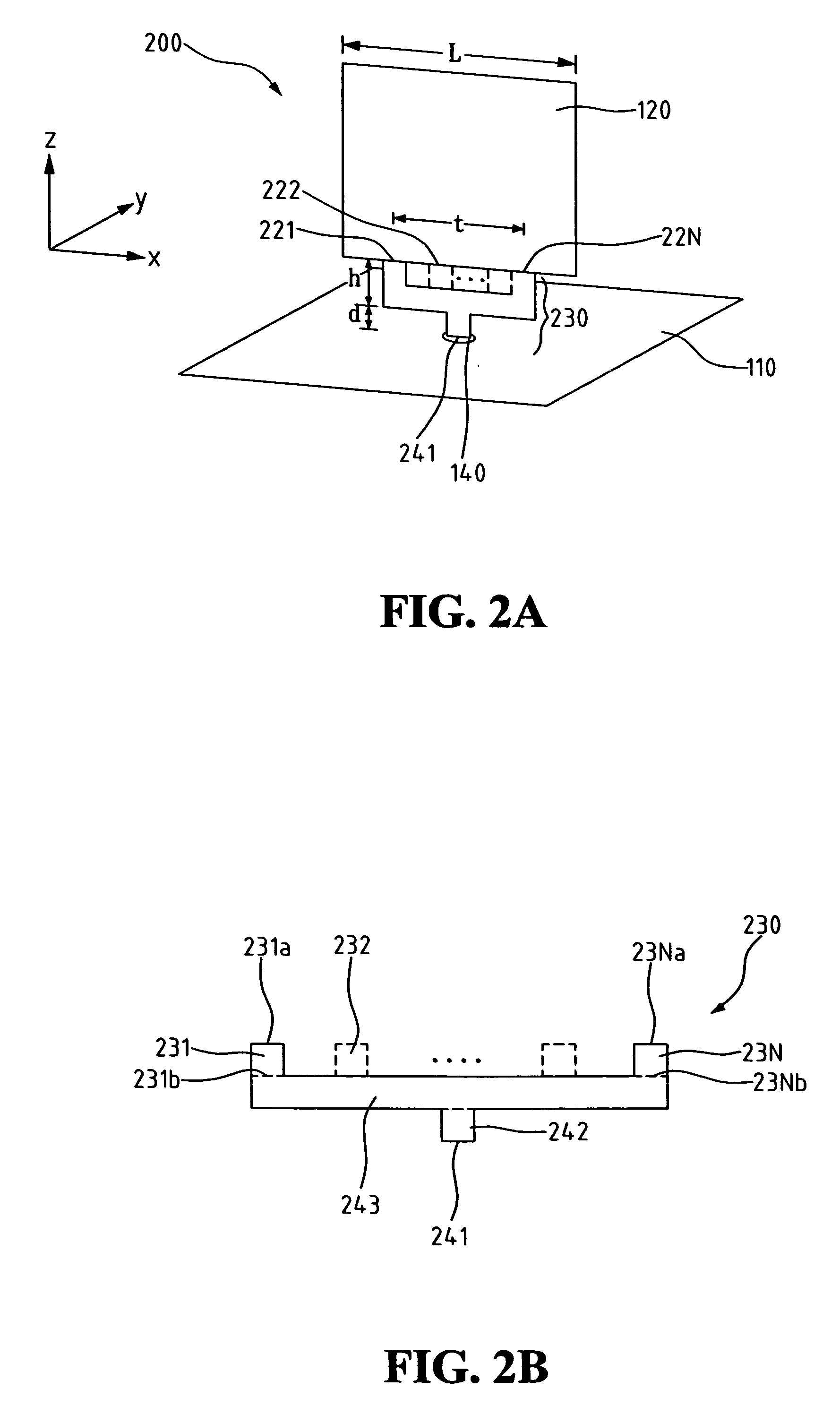 Planar monopole antenna