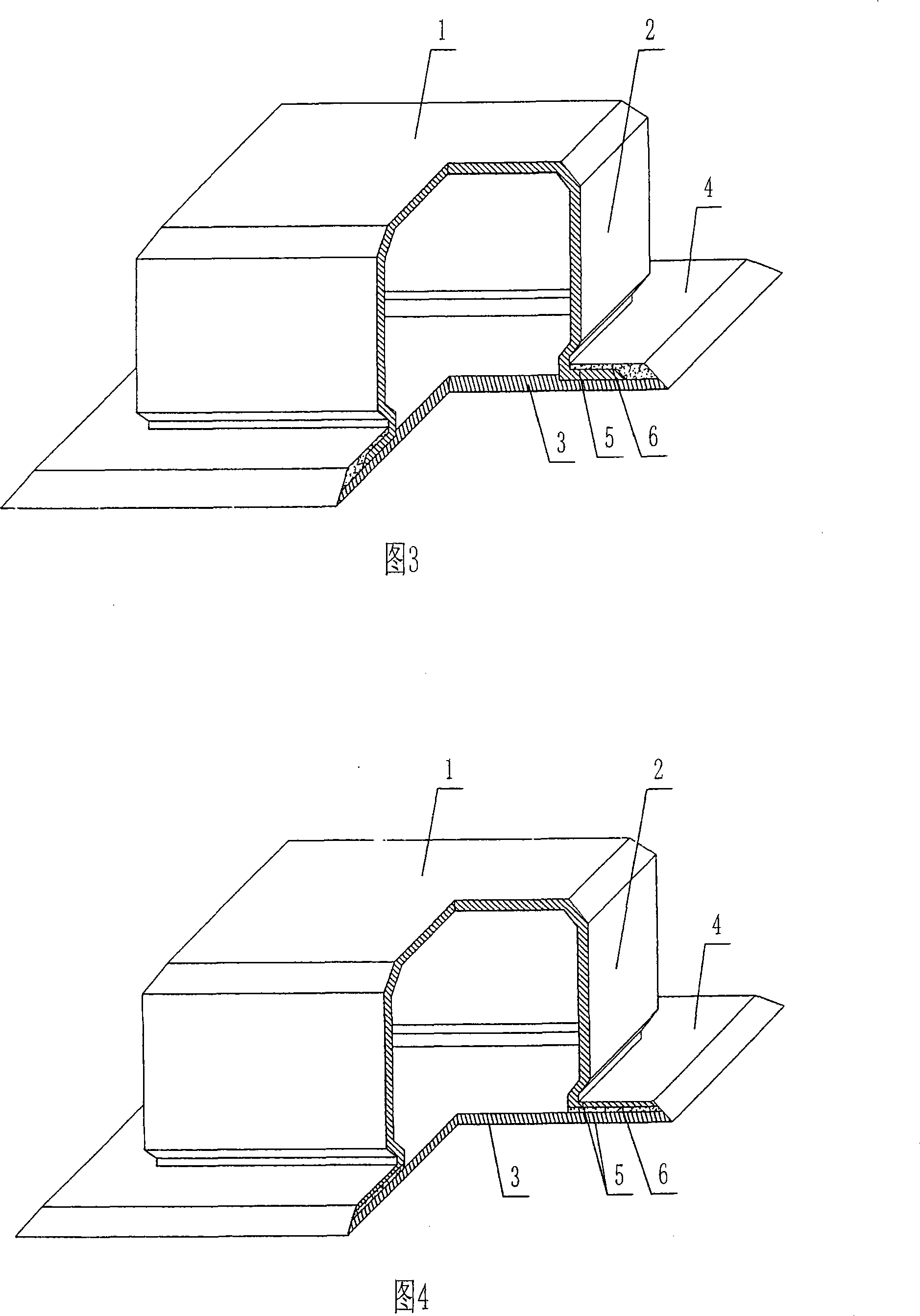 Cavity mould component