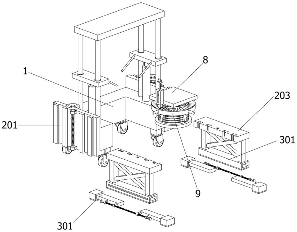 Pile pulling device for water conservancy project