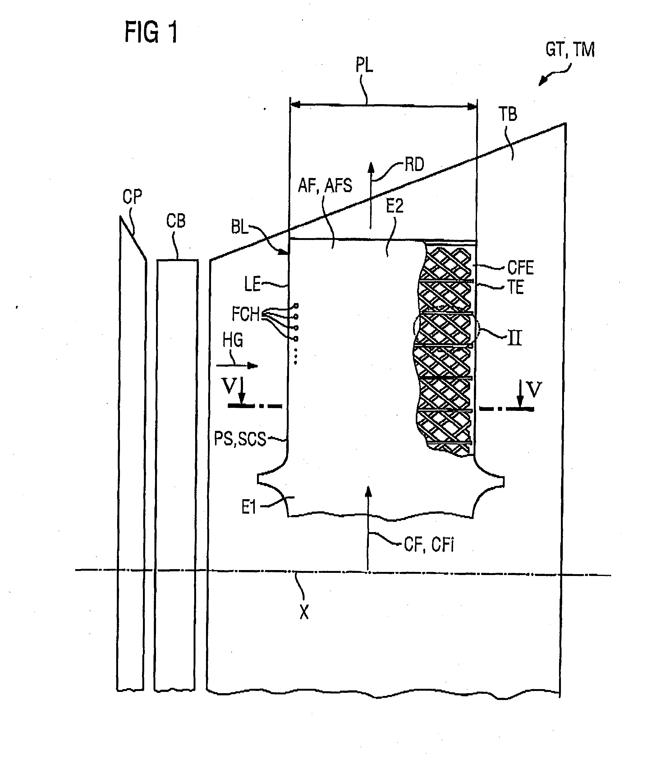 Airfoil with cooling passages