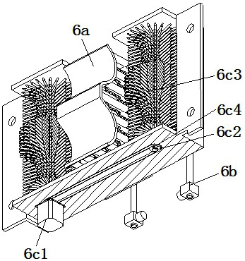 A municipal engineering multifunctional road guardrail cleaning device