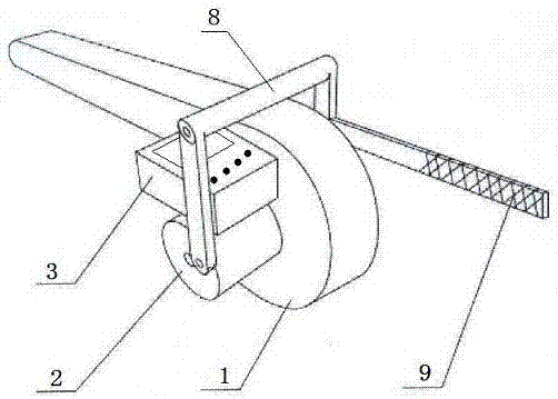 Portable efficient energy-saving electric pneumatic extinguisher and extinguishing method