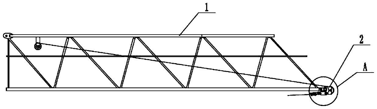 Hoisting jib and hoist