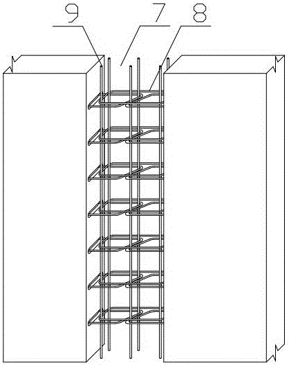 Precast Concrete Structural Components and Construction Horizontal Connection Method Between Components