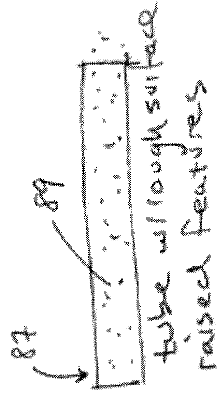 Filters with echogenic characteristics