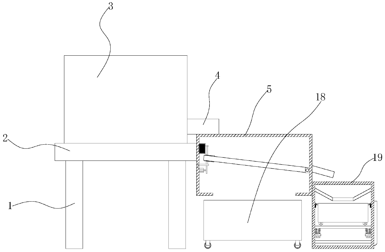 Plastic wood granulation system