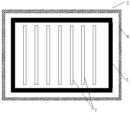 Defrosting device for window glass in cab of excavator