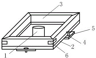 A base device for a large washing machine