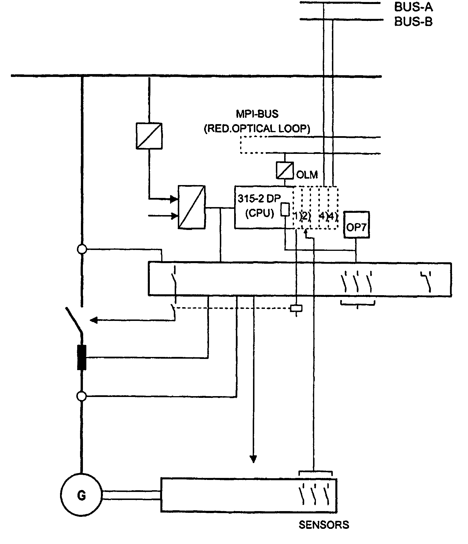 Electrical system for a ship