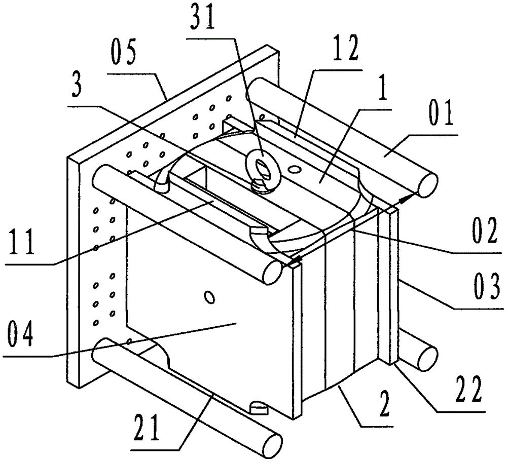 Method for mounting larger injection mold on smaller injection molding machine