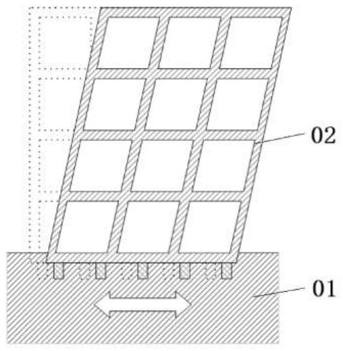 Horizontal omnidirectional earthquake isolation system for building and building system