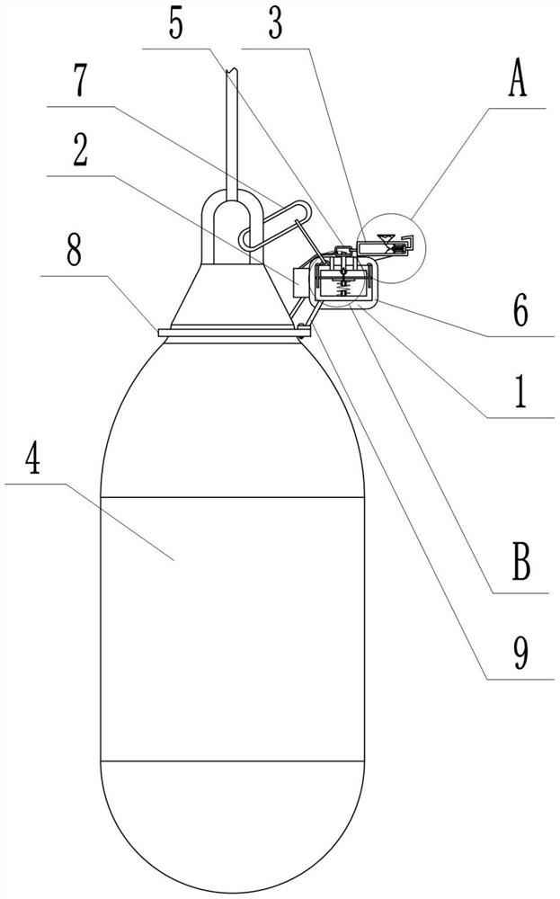 Anti-lost device for marine equipment