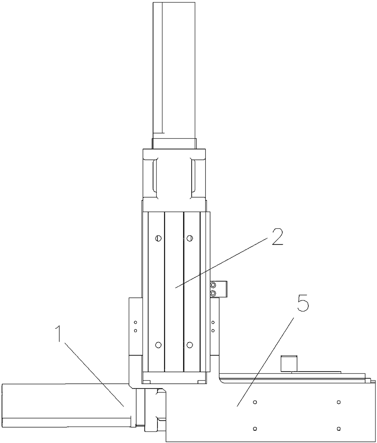 Four-axis adjusting device