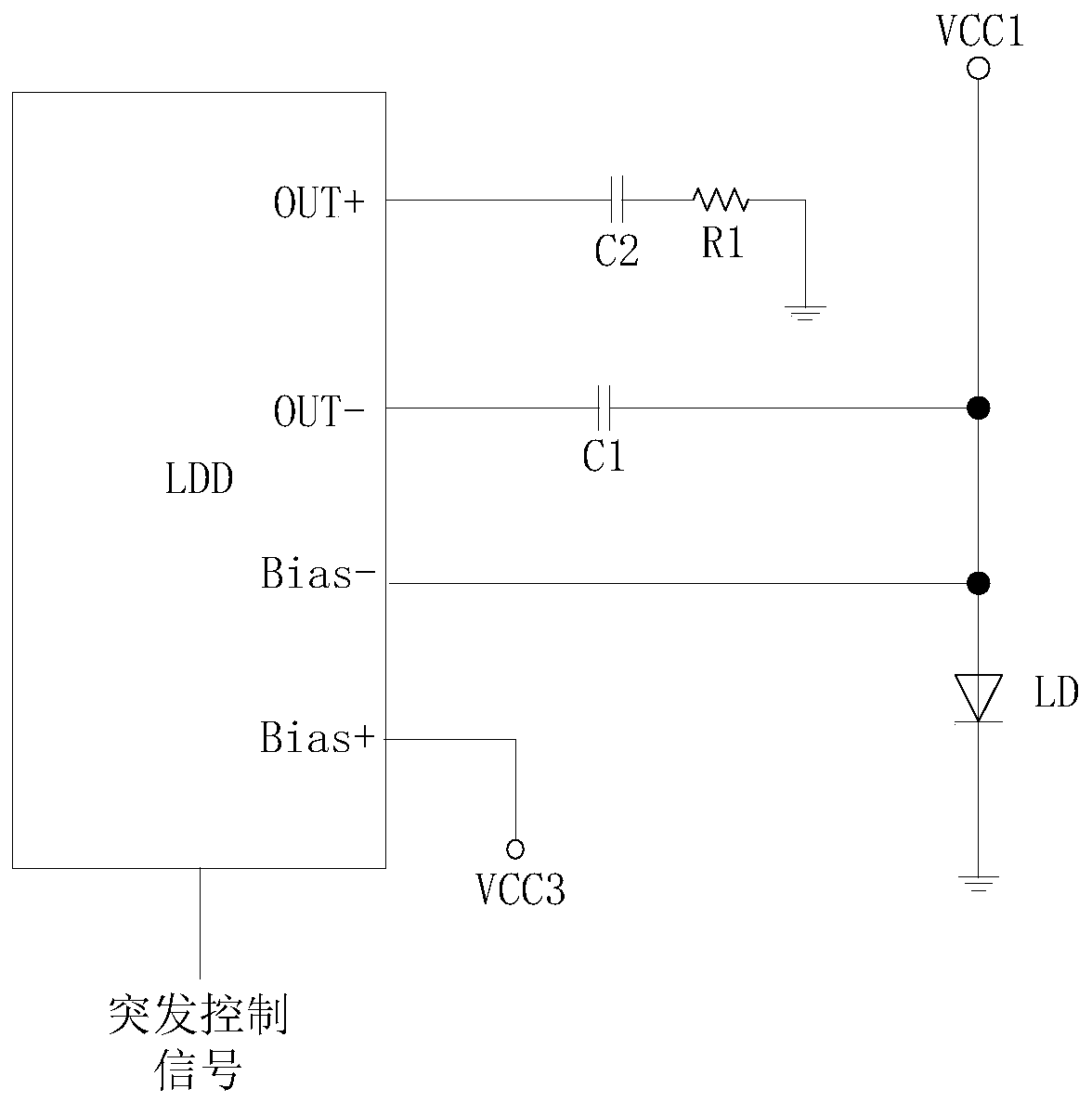 A kind of optical transmitter and optical module