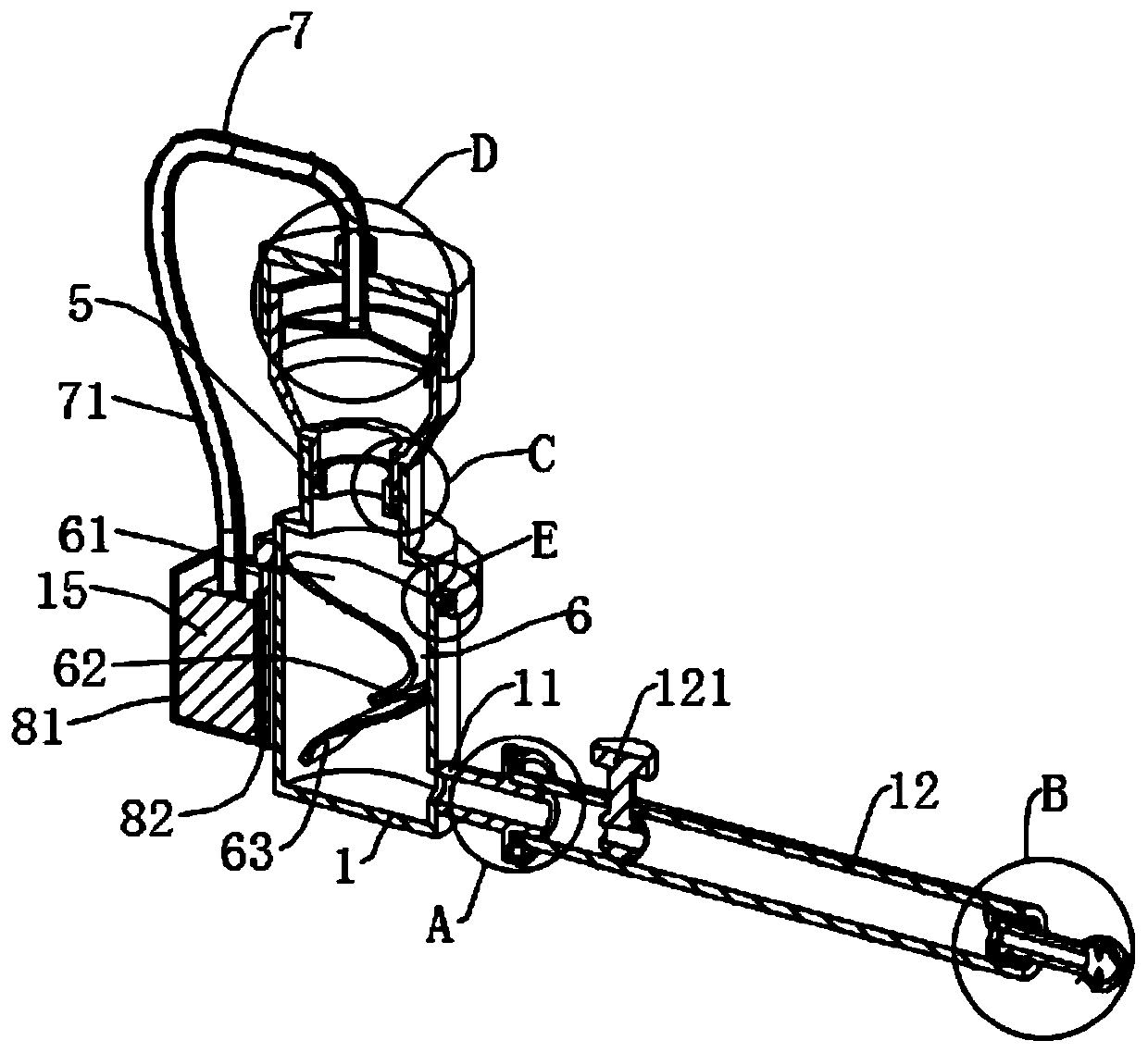 Urethral drug delivery device for urinary surgery